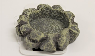 small stone food dish