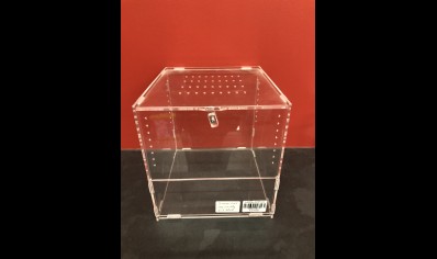 acrylic terrestrial cube viv ..10cm cube