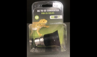 BC to ES converter for ES bulbs