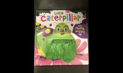 Childrens: Little Caterpillar with fluffy wiggly legs