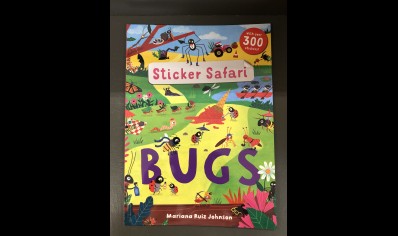 Children: Sticker book Safari Bugs- 300+ stickers