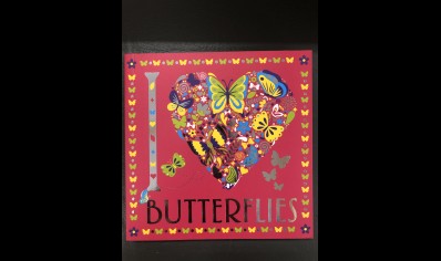 Children: I Love Butterflies Colouring book