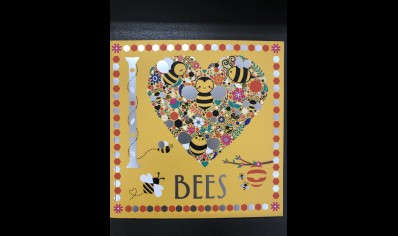 Children: I Love Bees Colouring Book