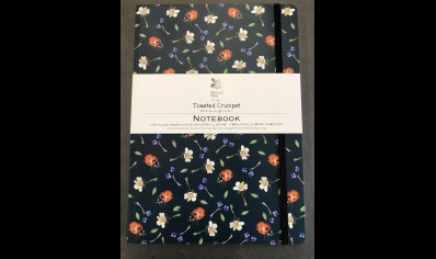Stationary: Toasted Crumpet A5 Notebook Ladybird