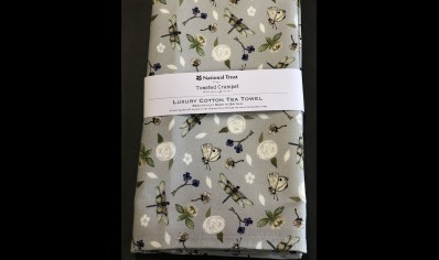 Homeware: Toasted Crumpet luxury cotton Tea Towel Dragonfly