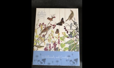 Stationary: Gifted 12 Notecards & Envelopes Catkin Grove