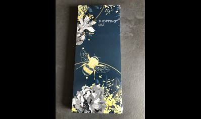 Stationary: magnetic Shopping List Bee Wild