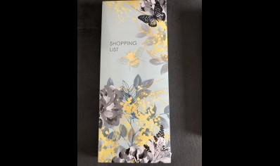 Stationary: Gifted magnetic Shopping List Bee Wild B