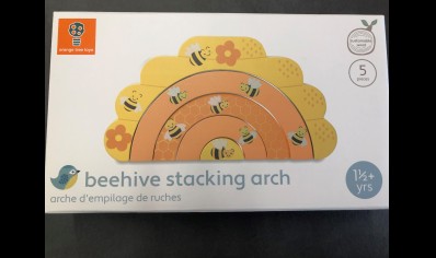 Orange Tree Toys Beehive Stacking Arch (1.5 yrs plus) Now 20% Off was £14.50