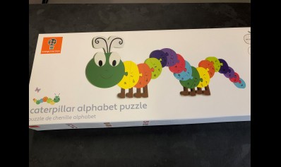 Orange Tree Toys Caterpillar Alphabet Puzzle (1-5 yrs) Now 20% Off was £23.50