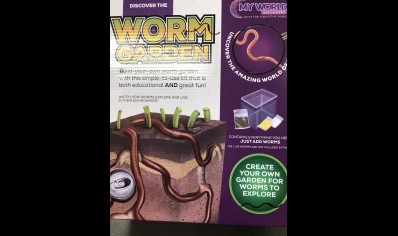 Funtime:  Build your own Worm Garden (5yrs plus)