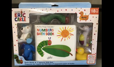 World of Eric Carle: Very hungry caterpillar Bath Book & Squirty Gift Set (18months plus)