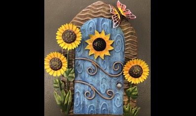 Fairy Kingdom: Fairy Door Sunflower 17cm- 20% Off was £8.50