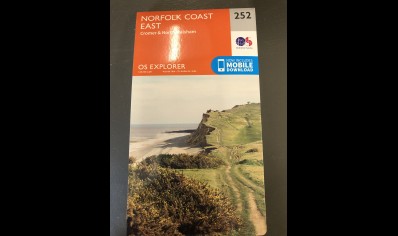 OS Explorer map: Norfolk Coast East-Cromer & North Walsham