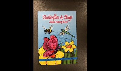 Butterflies & Bugs Sticker Activity Book-Party bag size (3yrs plus)