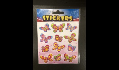 Butterfly Stickers-Party Bag Size (3yrs plus)