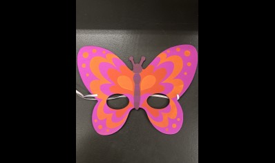 Butterfly Mask-Pink (3yrs plus)