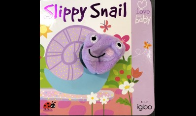 Children: Slippy Snail-Finger puppet card book