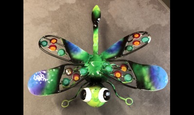 Sunlover: Small Dragonfly 20CM Green-Blue