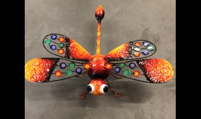 Sunlover: Painted Dragonfly 30CM Orange