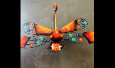 Sunlover: Painted Dragonfly 50CM Orange