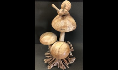 Sunlover: Parasite Wood Snail-Mushrooms 18CM