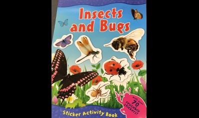 Childrens: Insects and Bugs 70 stickers Book