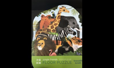 Puzzle: Jungle Friends-36 piece Floor Puzzle