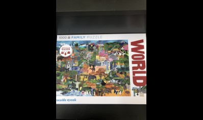 Puzzle: 1000 piece World Puzzle