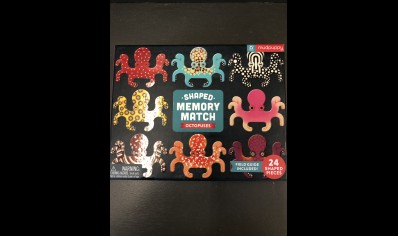 Puzzle: Shaped Memory Match- Octopuses Puzzle