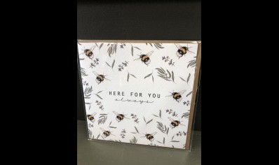 Greeting card: Here For You Always - Toasted Crumpet Greeting Card