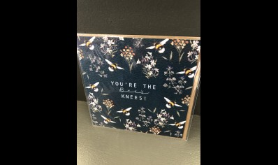 Greeting card: You're the Bee's Knees - Toasted Crumpet Greeting Card