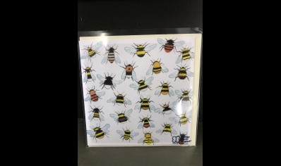 Greeting Card -Bee Buzzing Around- Emma Ball Greeting Card