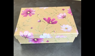 Gift Box- Size 4- Pink Flower- 20% Off was £5.95