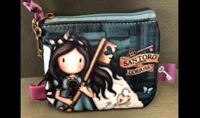 Santoro: Gorjuss - Zip Purse- Curiosity-20% Off Was £9.95