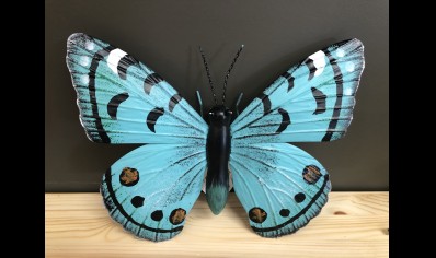 Wall Art: 3D Butterfly- Turquoise - Small