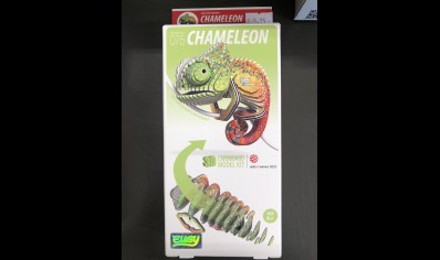  Eugy: 3D Cardboard Model Kit Chameleon (6yrs plus)