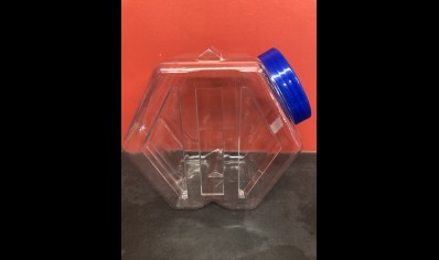 Hexagonal Plastic Stacking Jar